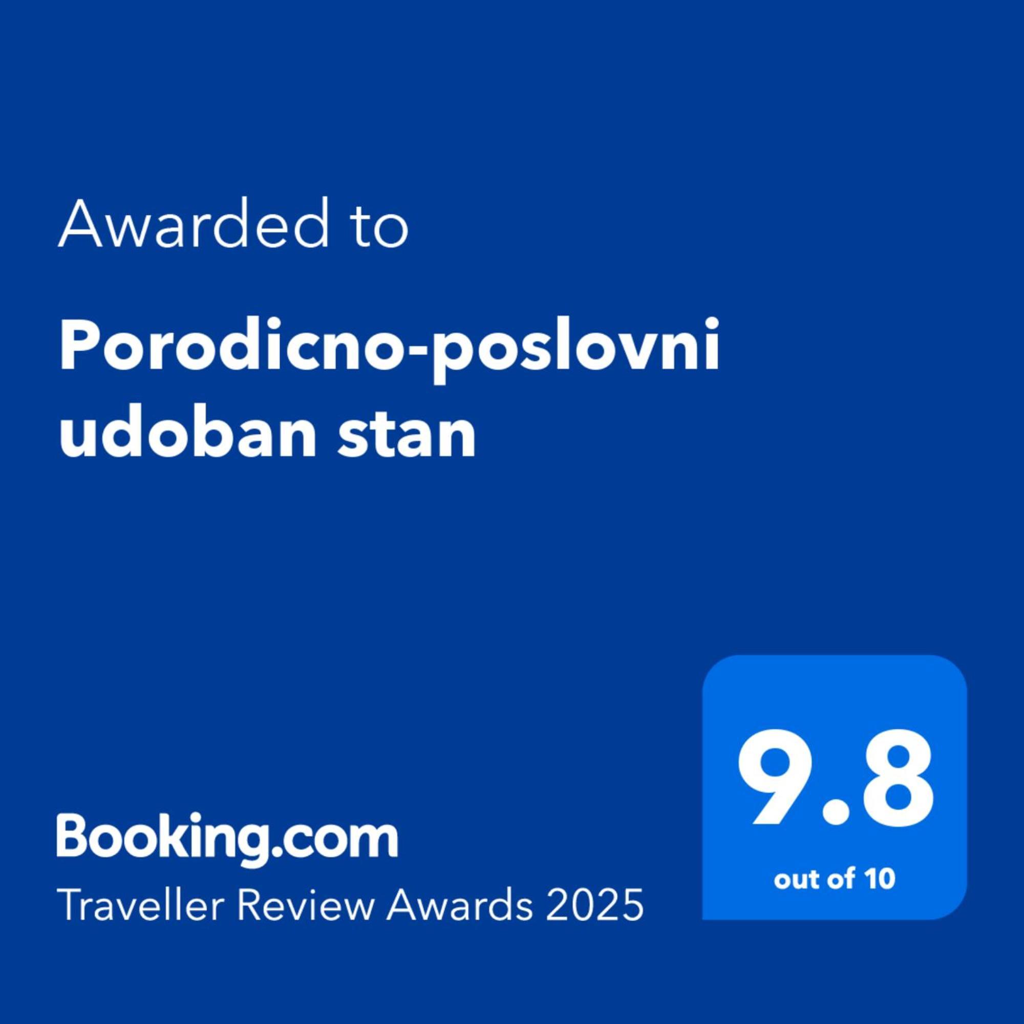 Appartement Porodicno-Poslovni Udoban Stan à Belgrade Extérieur photo